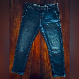 Denim blue jeans, Massimo Dutti